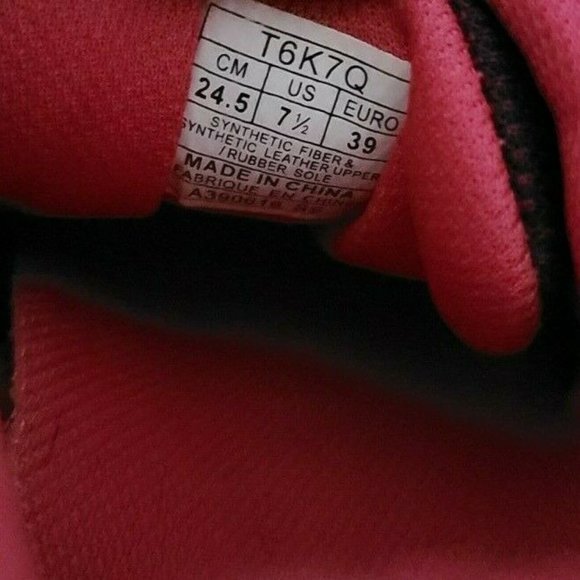 Asics Womens Sneakers Size 7.5 Gel-Scam 3 Purple Black - Picture 5 of 5